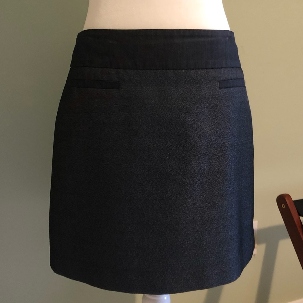 Ann Taylor Loft Sparkly Petite Jean skirt